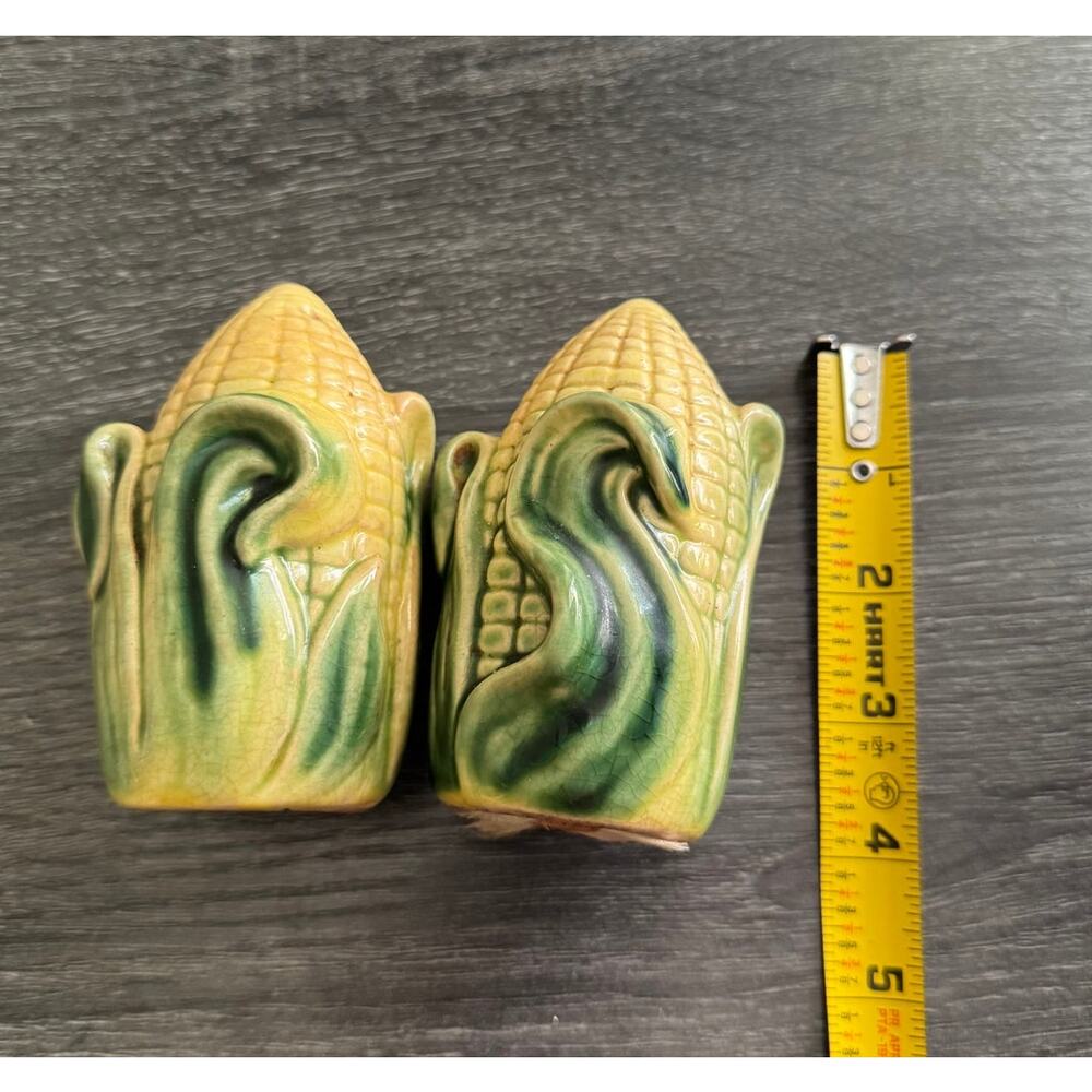 Vintage Stanford Corn Salt And Pepper Shakers 1940s - Picture 4 of 7